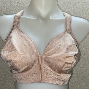 * Curvation 42DD wireless full coverage  front closure tan racer back cushion st